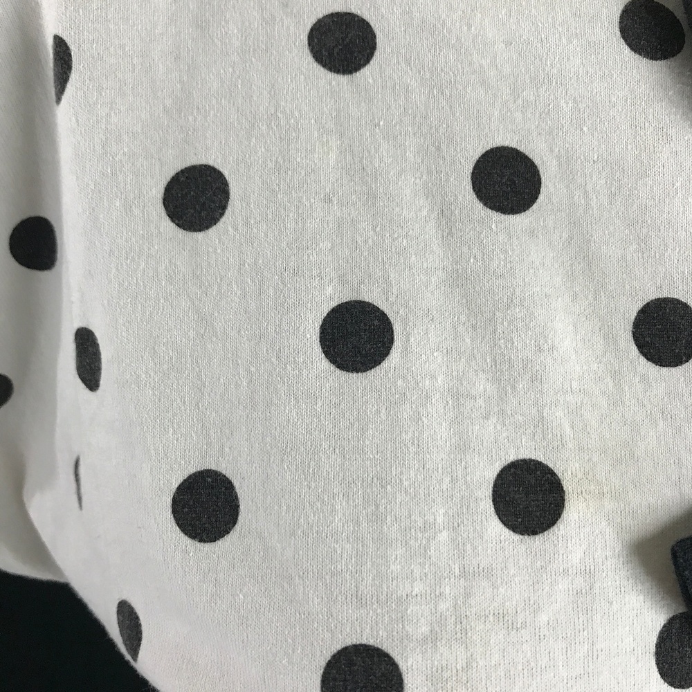 ❗️SOLD❗️80s/90s Cropped Polka Dot Top - Picture 5 of 8